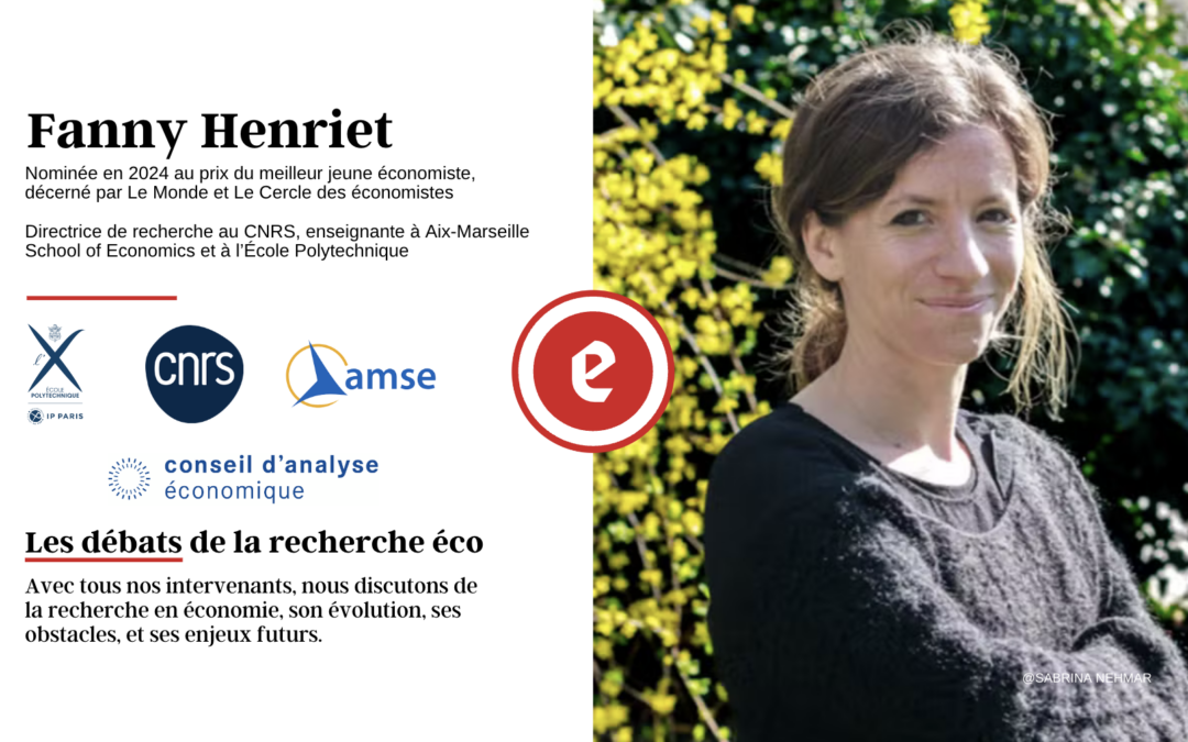 Quelles évolutions pour l’économie de l’environnement ? – Conversation avec Fanny Henriet